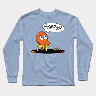 Q*bert - Pottymouth Long Sleeve T-Shirt